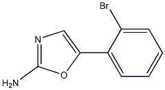 5-(2-BROMO-PHENYL)-OXAZOL-2-YLAMINE 化学構造式