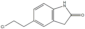 5-(2-chloroethyl)indolin-2-one Structure