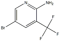 5-bromo-3-(trifluoromethyl)pyridin-2-amine Struktur