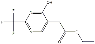 ethyl 2-(4-hydroxy-2-(trifluoromethyl)pyrimidin-5-yl)acetate