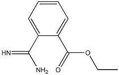 ethyl 2-amidinobenzoate 化学構造式