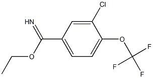  ethyl 3-chloro-4-(trifluoromethoxy)benzoimidate