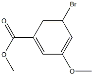 methyl 3-bromo-5-methoxybenzoate Struktur