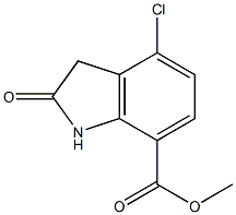  methyl 4-chloro-2-oxoindoline-7-carboxylate