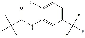 N-(2-chloro-5-(trifluoromethyl)phenyl)pivalamide Structure
