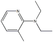 N,N-diethyl-3-methylpyridin-2-amine,,结构式