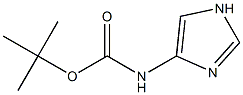 tert-butyl 1H-imidazol-4-ylcarbamate,,结构式