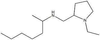 [(1-ethylpyrrolidin-2-yl)methyl](heptan-2-yl)amine Structure