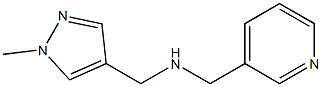 [(1-methyl-1H-pyrazol-4-yl)methyl](pyridin-3-ylmethyl)amine Struktur