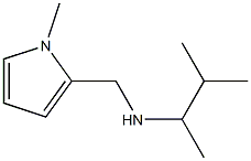 [(1-methyl-1H-pyrrol-2-yl)methyl](3-methylbutan-2-yl)amine,,结构式