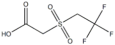 [(2,2,2-trifluoroethyl)sulfonyl]acetic acid Structure