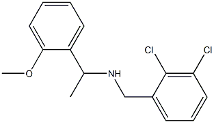 [(2,3-dichlorophenyl)methyl][1-(2-methoxyphenyl)ethyl]amine Struktur