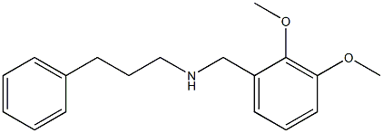 [(2,3-dimethoxyphenyl)methyl](3-phenylpropyl)amine 化学構造式