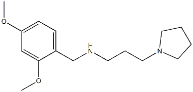 [(2,4-dimethoxyphenyl)methyl][3-(pyrrolidin-1-yl)propyl]amine