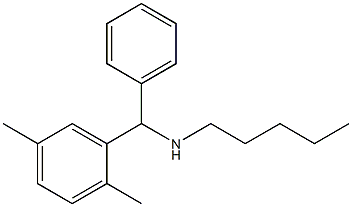  [(2,5-dimethylphenyl)(phenyl)methyl](pentyl)amine