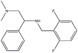 [(2,6-difluorophenyl)methyl][2-(dimethylamino)-1-phenylethyl]amine