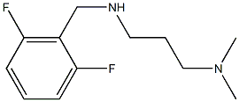 [(2,6-difluorophenyl)methyl][3-(dimethylamino)propyl]amine,,结构式