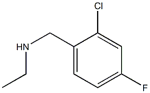 [(2-chloro-4-fluorophenyl)methyl](ethyl)amine,,结构式