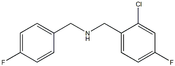 [(2-chloro-4-fluorophenyl)methyl][(4-fluorophenyl)methyl]amine