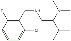 [(2-chloro-6-fluorophenyl)methyl][2-(dimethylamino)-3-methylbutyl]amine Struktur