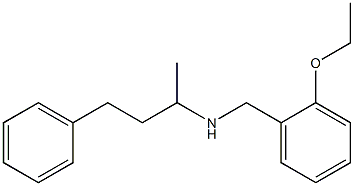 [(2-ethoxyphenyl)methyl](4-phenylbutan-2-yl)amine Structure