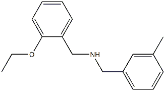 [(2-ethoxyphenyl)methyl][(3-methylphenyl)methyl]amine|