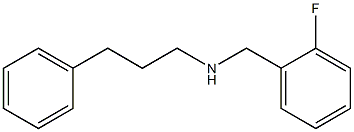 [(2-fluorophenyl)methyl](3-phenylpropyl)amine|