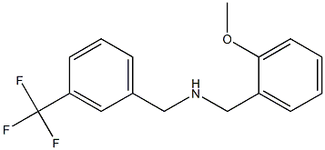  [(2-methoxyphenyl)methyl]({[3-(trifluoromethyl)phenyl]methyl})amine