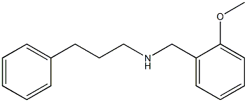 [(2-methoxyphenyl)methyl](3-phenylpropyl)amine,,结构式