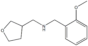 [(2-methoxyphenyl)methyl](oxolan-3-ylmethyl)amine,,结构式