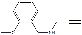 [(2-methoxyphenyl)methyl](prop-2-yn-1-yl)amine,,结构式