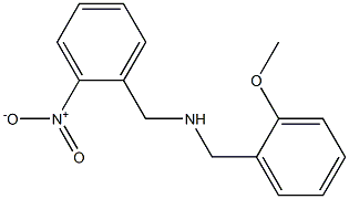 [(2-methoxyphenyl)methyl][(2-nitrophenyl)methyl]amine Struktur