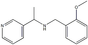 [(2-methoxyphenyl)methyl][1-(pyridin-3-yl)ethyl]amine Struktur