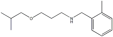  [(2-methylphenyl)methyl][3-(2-methylpropoxy)propyl]amine