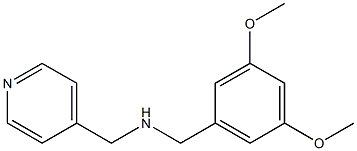  [(3,5-dimethoxyphenyl)methyl](pyridin-4-ylmethyl)amine