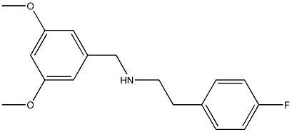[(3,5-dimethoxyphenyl)methyl][2-(4-fluorophenyl)ethyl]amine