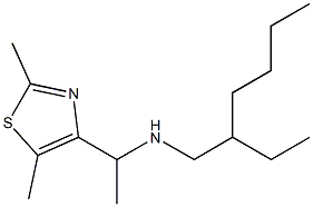 [1-(2,5-dimethyl-1,3-thiazol-4-yl)ethyl](2-ethylhexyl)amine