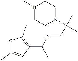 [1-(2,5-dimethylfuran-3-yl)ethyl][2-methyl-2-(4-methylpiperazin-1-yl)propyl]amine