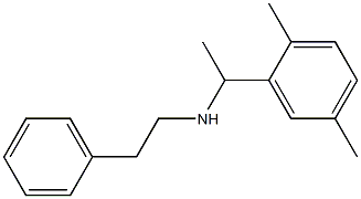 [1-(2,5-dimethylphenyl)ethyl](2-phenylethyl)amine|