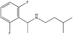 [1-(2,6-difluorophenyl)ethyl](3-methylbutyl)amine,,结构式