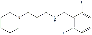 [1-(2,6-difluorophenyl)ethyl][3-(piperidin-1-yl)propyl]amine