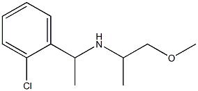 [1-(2-chlorophenyl)ethyl](1-methoxypropan-2-yl)amine