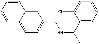 [1-(2-chlorophenyl)ethyl](naphthalen-2-ylmethyl)amine