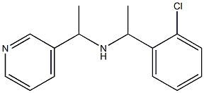 [1-(2-chlorophenyl)ethyl][1-(pyridin-3-yl)ethyl]amine