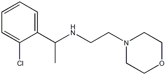  [1-(2-chlorophenyl)ethyl][2-(morpholin-4-yl)ethyl]amine