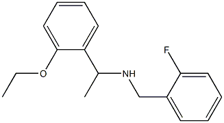 [1-(2-ethoxyphenyl)ethyl][(2-fluorophenyl)methyl]amine