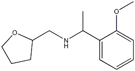 [1-(2-methoxyphenyl)ethyl](oxolan-2-ylmethyl)amine,,结构式