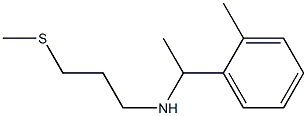 [1-(2-methylphenyl)ethyl][3-(methylsulfanyl)propyl]amine