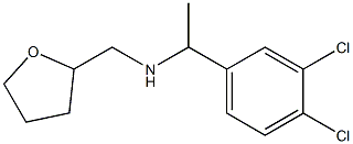 [1-(3,4-dichlorophenyl)ethyl](oxolan-2-ylmethyl)amine Structure