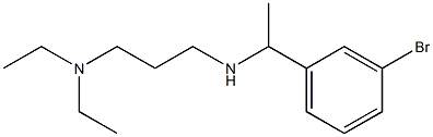 [1-(3-bromophenyl)ethyl][3-(diethylamino)propyl]amine